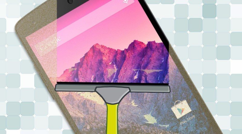 alat pembersih hp android sederhana