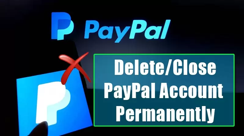 cara menghapus akun paypal bisnis dan biasa