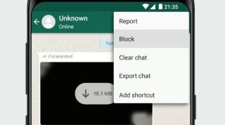 cara blokir nomor wa yang tidak dikenal