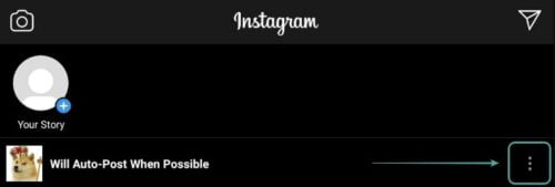 cara membatalkan postingan di instagram 1