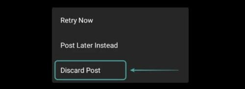 cara membatalkan postingan di instagram 2