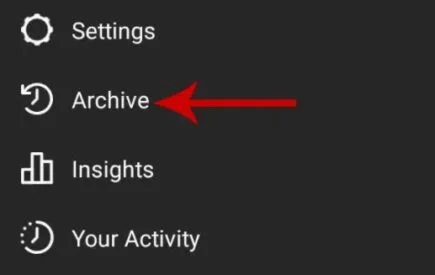 cara membuka arsip postingan di instagram 2