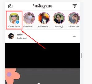 cara upload story ig di pc 5