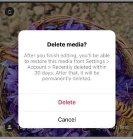 cara menghapus salah satu foto multiple slide di ig 4
