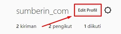 Cara Membuat Situs Web di Bio Instagram 1
