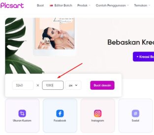 cara membuat feed instagram nyambung dengan picsart 2