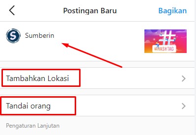cara upload foto di feed instagram lewat laptop 3