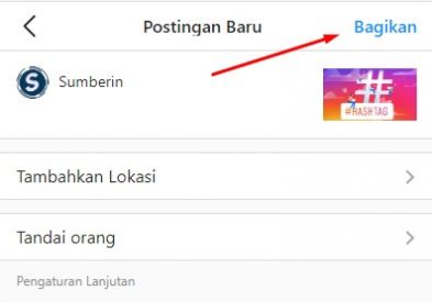 cara upload foto di feed instagram lewat laptop 4