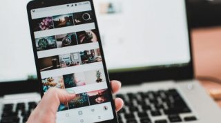 cara upload foto di feed instagram