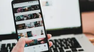 cara upload foto di feed instagram