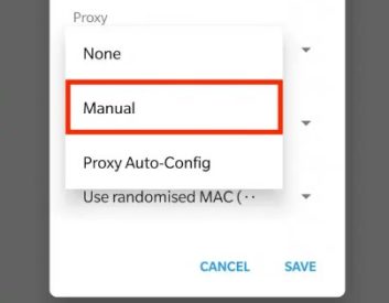 cara menggunakan proxy di hp android 5