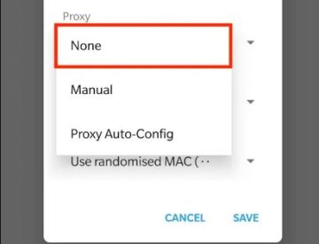 cara menghapus proxy di hp android