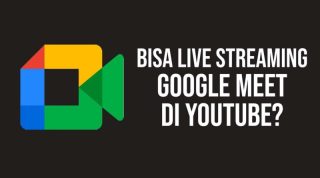cara live streaming google meet di youtube