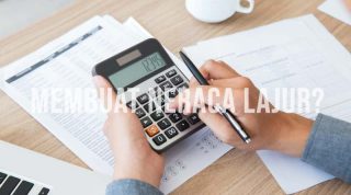 cara membuat neraca lajur