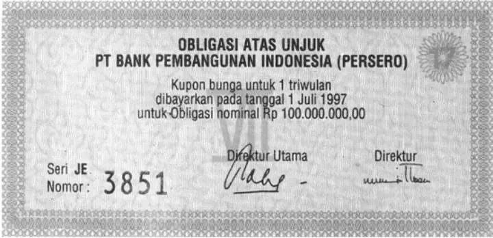 contoh obligasi