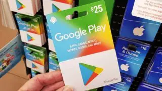 google play card