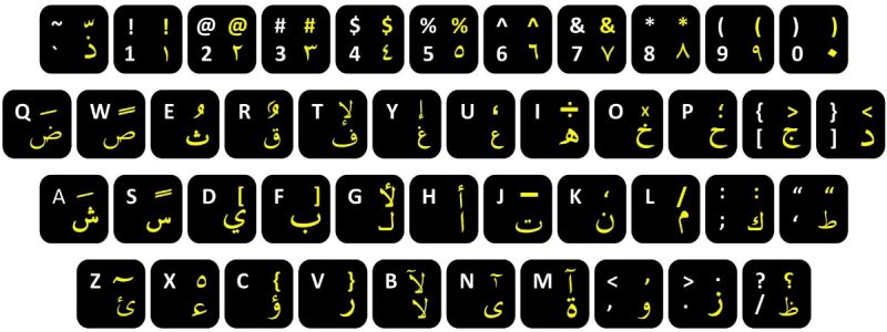 keyboard arab