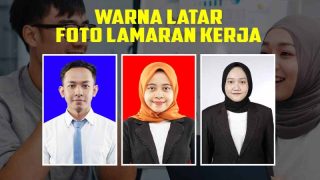 background foto untuk melamar kerja warna apa