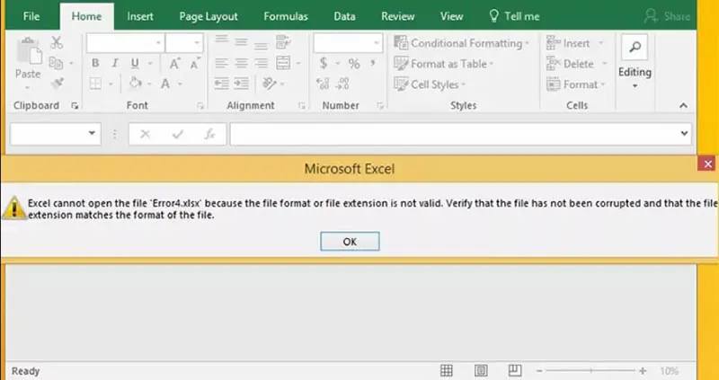 cara mengatasi file excel tidak bisa dibuka