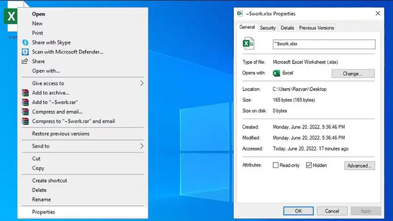 cek format file excel
