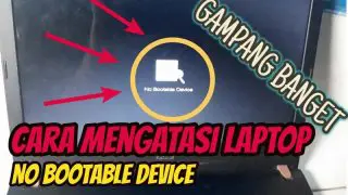 cara mengatasi no bootable device
