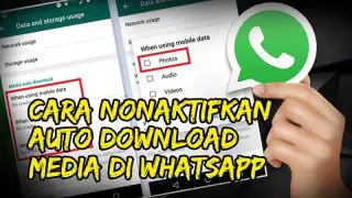cara menonaktifkan unduhan otomatis di wa