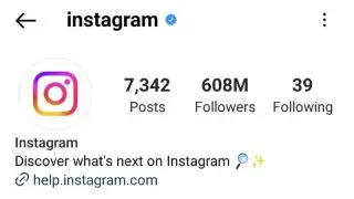 centang biru instagram
