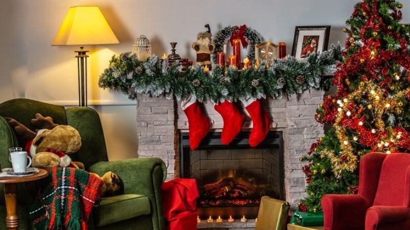 dekorasi natal rumah