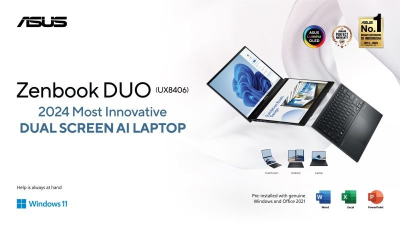 asus zenbook duo UX8406