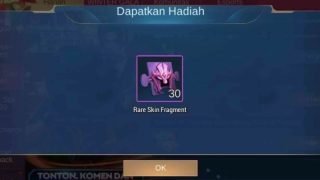 rare skin fragment