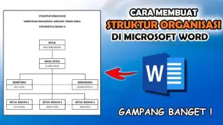 struktur organisasi di microsoft word