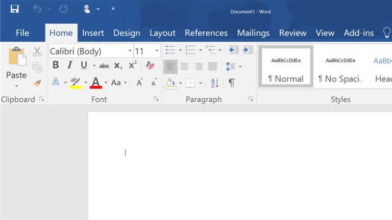 Cara Menampilkan Toolbar di Word yang Hilang - Sumberin