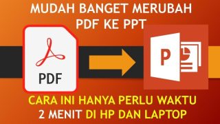 cara mengubah pdf ke ppt