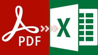 pdf ke excel