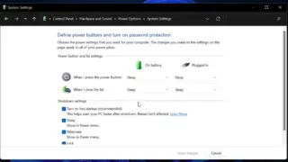cara mengaktifkan dan menonaktifkan fast startup